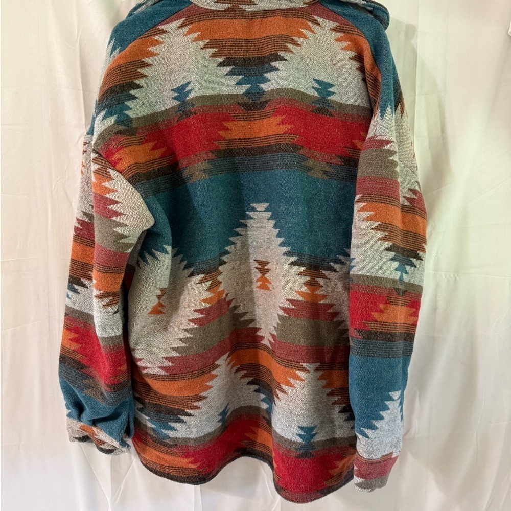 Colorful Southwestern Patterned Jacket - Picture 2 of 5